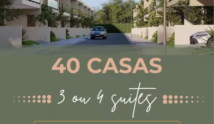 Casas duplex no Condomínio Tree- Últimas unidades!!!