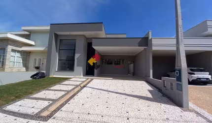 Casa em condomínio fechado com 3 quartos à venda na Avenida Fausto Pietrobom, 580, Jardim Planalto, Paulínia, 154 m2 por R$ 1.100.000