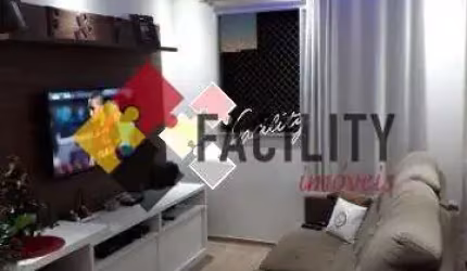 Apartamento com 2 quartos à venda na Avenida Emílio Bosco, 1745, Jardim São Gerônimo (Nova Veneza), Sumaré, 45 m2 por R$ 210.000