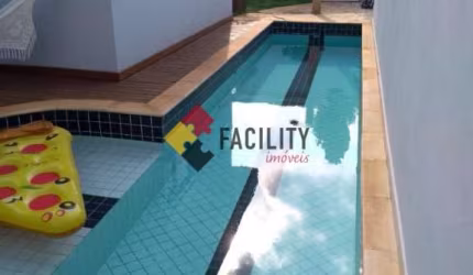 Casa em condomínio fechado com 4 quartos à venda na Rua Ares, 52, Jardim de Itapoan, Paulínia, 280 m2 por R$ 1.580.000
