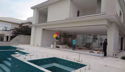 Casa em condomínio fechado com 4 quartos à venda na Estrada Municipal Adelina Segantini Cerqueira Leite, 1000, Loteamento Mont Blanc Residence, Campinas, 450 m2 por R$ 7.000.000