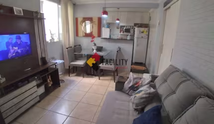 Apartamento com 2 quartos à venda na Avenida Doutor Carlos de Campos, 875, Vila Industrial, Campinas, 47 m2 por R$ 240.000