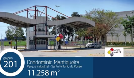 Barracão / Galpão / Depósito para alugar na Avenida da Saudade Papa João Paulo II, 1, Recreio Vista Alegre, Santo Antônio de Posse, 11258 m2 por R$ 135.096