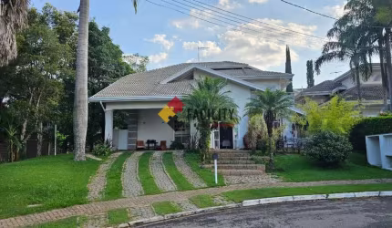 Casa em condomínio fechado com 4 quartos para alugar na Avenida Nelson Martini, 19, Villa Lombarda, Valinhos, 355 m2 por R$ 23.000