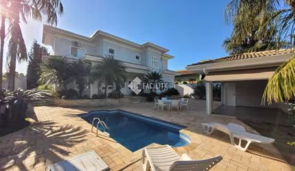 Casa em condomínio fechado com 3 quartos à venda na Rodovia Governador Doutor Adhemar Pereira de Barros, 118, Loteamento Alphaville Campinas, Campinas, 415 m2 por R$ 5.000.000