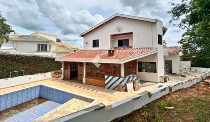 Casa em condomínio fechado com 5 quartos para alugar na Rodovia Governador Doutor Adhemar Pereira de Barros, 118, Loteamento Alphaville Campinas, Campinas, 450 m2 por R$ 17.300