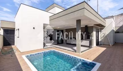 Casa em condomínio fechado com 3 quartos à venda na Rua João Ubiali, 588, Chácaras Silvania, Valinhos, 200 m2 por R$ 1.900.000