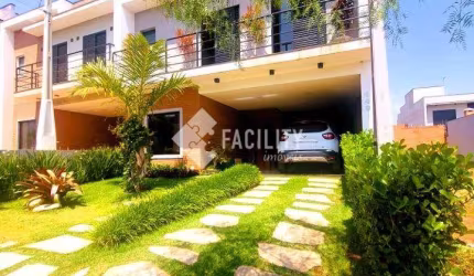 Casa em condomínio fechado com 3 quartos à venda na Avenida Luiz Greco, 225, Vila Monte Alegre, Paulínia, 212 m2 por R$ 1.350.000
