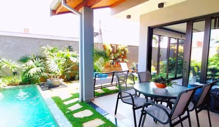 Casa em condomínio fechado com 3 quartos à venda na Avenida Luiz Greco, 225, Vila Monte Alegre, Paulínia, 212 m2 por R$ 1.469.900