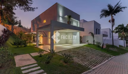 Casa em condomínio fechado com 3 quartos à venda na Rua dos Vidoeiros, 6, Sítios de Recreio Gramado, Campinas, 275 m2 por R$ 2.499.999