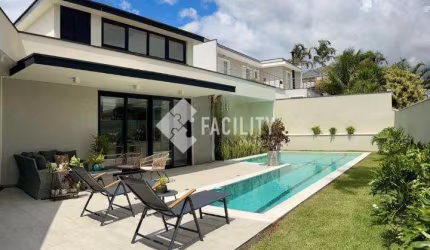 Casa em condomínio fechado com 3 quartos para alugar na Rua Doutor Adhemar de Barros, 629, Jardim Europa, Valinhos, 270 m2 por R$ 18.000