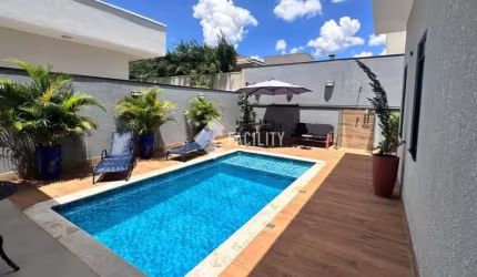 Casa em condomínio fechado com 3 quartos à venda na Agostinho dos Santos, 920, Parque Brasil 500, Paulínia, 210 m2 por R$ 2.299.999