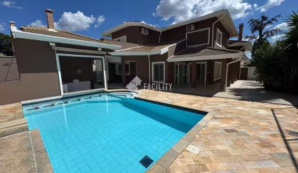 Casa em condomínio fechado com 4 quartos para alugar na Rodovia Governador Doutor Adhemar Pereira de Barros, 118, Loteamento Alphaville Campinas, Campinas, 580 m2 por R$ 13.000