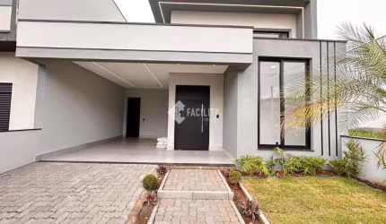 Casa em condomínio fechado com 3 quartos à venda na Avenida Presidente Juscelino Kubitschek de Oliveira, 177, Parque Brasil 500, Paulínia, 140 m2 por R$ 1.250.000