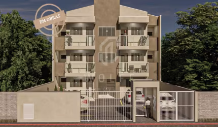 Apartamentos de 02 dormitórios, com 52 m² de área privativa, no bairro Armação - Penha - SC