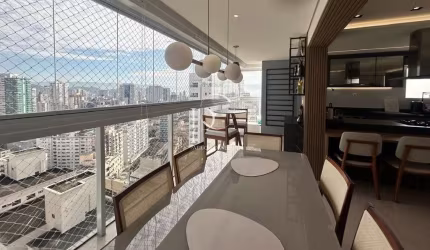 Apartamento de Luxo com 3 Suítes e 2 Vagas - Santos/SP, Boqueirão - 136m² - Venda ou Locação