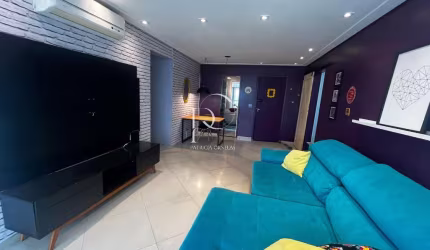 Apartamento  à venda  em Santos-SP, bairro Encruzilhada, 3 quartos, 1 suíte, 4 banheiros, 111m².