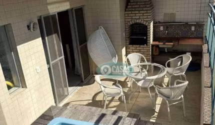 Cobertura com 02 Quartos, Piscina, Sauna e Churrasqueira, Braga - Cabo Frio/RJ!