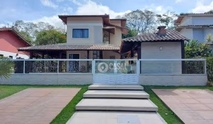 Casa em Condomínio com 05 Quartos, Piscina e Churrasqueira em Várzea das Moças - Niterói/RJ!