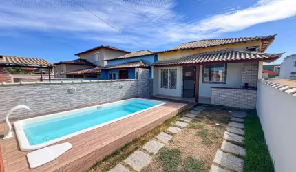 Casa maravilhosa dentro de condomínio com praia Orla 500 em Tamoios - Cabo Frio.