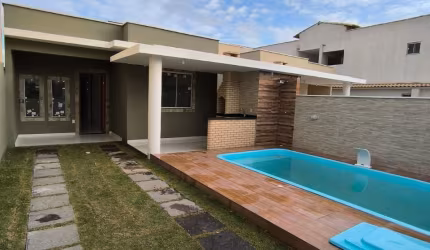 Casa em condomínio fechado com 2 quartos à venda na Rua Jasmim, 23, Terramar (Tamoios), Cabo Frio, 90 m2 por R$ 300.000