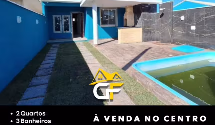 Oportunidade bem no Centro de Unamar, casa maravilhosa com entrada à partir de 120 mil e parcelas de 2 mil diretamente na construtora.