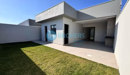 Casa Nova de 143m² - 3 dorm, 1 suíte - à venda no Residencial Tosi, em Itupeva-SP!!