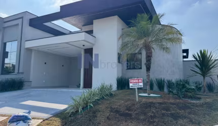 Casa com 3 suítes + escritório, piscina com cascata no Gran Reserve em Indaiatuba-SP
