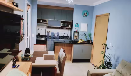 Venda de Apartamento de 2 Quartos na Vila Galvão, Jundiaí-SP: 2 Quartos, 2 Salas, 1 Banheiro, 1 Vaga, 56,00 m².