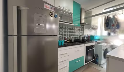 Apartamento para Venda em Cajamar, Portais (Polvilho), 2 dormitórios, 1 banheiro, 1 vaga