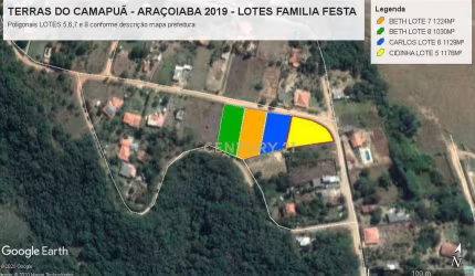 Terreno à venda, 4559 m² por R$ 730.000,00 - Terras de Camapuã - Araçoiaba da Serra/SP