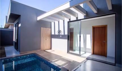 Casa térrea, no condomínio Reserva Imperial, com 3 suítes, 150m²