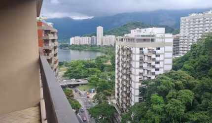 104m² à venda, Lagoa, andar alto, 2 quartos sendo 1 suíte, Rio de Janeiro, RJ
