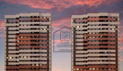 Apartamento com 3 dormitórios à venda, 75 m² por R$ 405.000,00 - Dix-Sept Rosado - Natal/RN