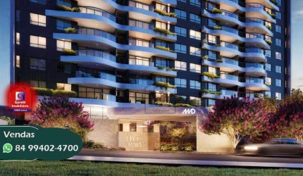 Apartamento com 3 dormitórios à venda, 100 m² por R$ 860.000,00 - Tirol - Natal/RN