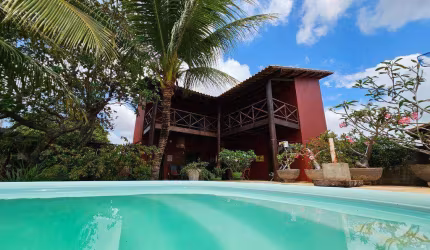 Charme, conforto e sofisticação definem esta incrível casa disponível para venda - Centro - São Miguel do Gostoso/RN - CA0482