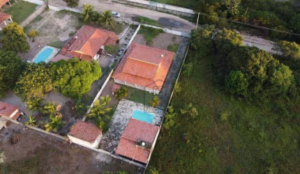 Casa Estilo Chácara Próxima à Lagoa do Bonfim - à venda, 800 m² - Nísia Floresta/RN - CA0456