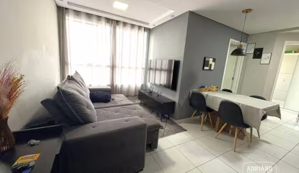 Apartamento com 2 dormitórios para alugar, 46 m² por R$ 2.285,84/mês - Sertão do Maruim - São José/SC
