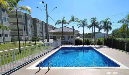 Apartamento com 2 dormitórios, 46 m² - venda por R$ 260.000,00 ou aluguel por R$ 1.946,32/mês - Sertão do Maruim - São José/SC
