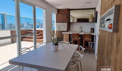 Cobertura com 3 Suítes e terraço com Jacuzzi, vista para o Mar à venda, 151 m² por R$ 2.390.000 - Praia de Palmas - Governador Celso Ramos/SC