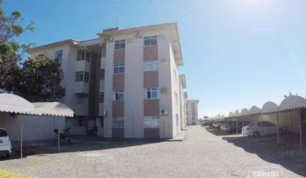 Apartamento com 2 dormitórios para alugar, 58 m² por R$ 2.522,51/mês - Capoeiras - Florianópolis/SC