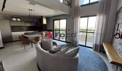 Apartamento tipo Loft, 94,5m², vende porteira fechada! Parque Residencial Aquarius