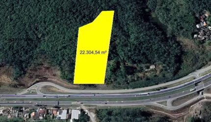 ÁREA 22.304,54 m² às margens da Rod. Regis Bittencourt - Km 297 + 110 m