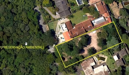 FAZENDINHA - Área 2.635 m² c/ PROJETO APROVADO condomínio 4 casas!