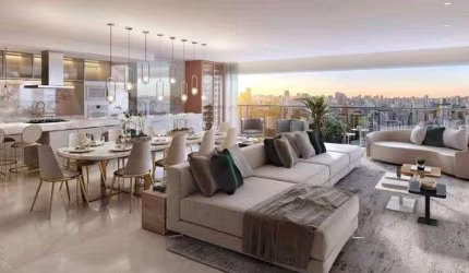Apartamento para venda com 121 metros quadrados com 3 quartos em Vila Dom Pedro I - São Paulo - SP