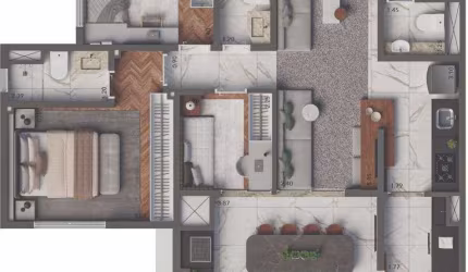 Apartamento para venda com 83m² com 3 quartos no Ipiranga - São Paulo - SP