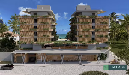 Apartamento c/ 1 quarto na Praia de Tamandaré | 50m do mar