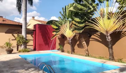 Chácara no asfalto 5 dorms, Residencial Tancredi Americana