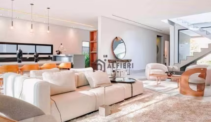 Casa com 4 dormitórios, 315 m² - venda por R$ 4.700.000,00 ou aluguel por R$ 37.000,00/mês - Alphaville Residencial 4 - Santana de Parnaíba/SP