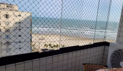 Apartamento para Venda em Praia Grande, Ocian, 2 dormitórios, 1 suíte, 2 banheiros, 1 vaga
